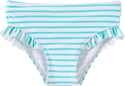 UMELOK Toddler and Little Girls Rash Guard Sets with Bikini Bottoms Swimwear