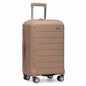 Traveler's Choice Pagosa Hardshell Expandable Luggage with Spinner Wheels, Slate Blue, 3-Piece Set (22/27/30)
