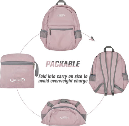 G4Free 20L Lightweight Packable Backpack Foldable Travel Hiking Daypack for Men and Women