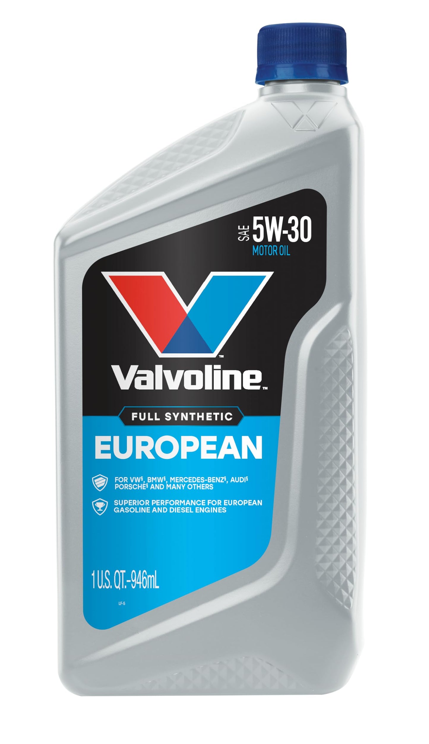 Valvoline Advanced Full Synthetic SAE 0W-20 Motor Oil 5 QT