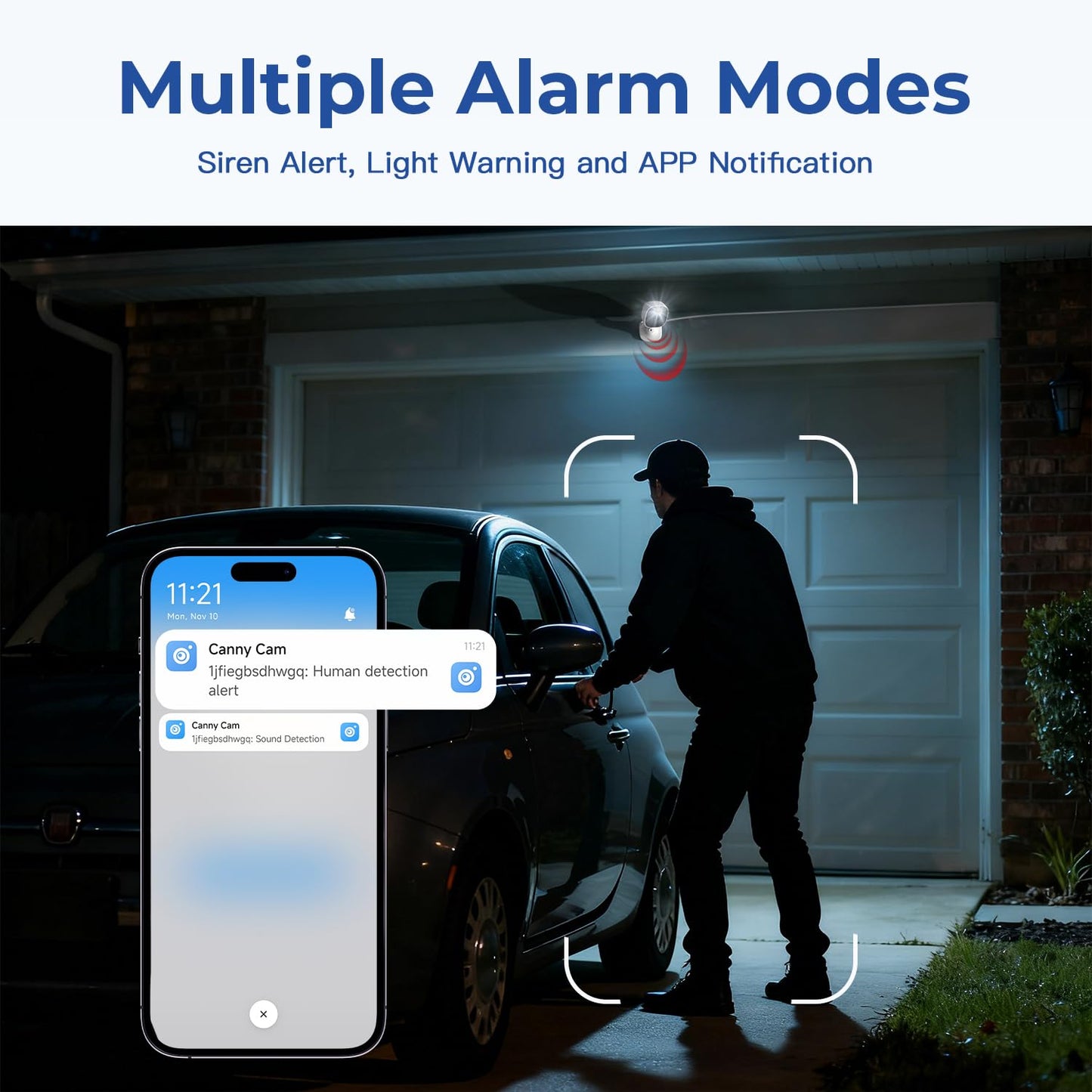 4MP Indoor Cameras for Home Security Outdoor, Home Security Camera System, 2.4g/5g Camera for House/Elder/Dog/Pet/Baby, Plug and Play, Support Card/Cloud (Not Included), 9.84ft Wire, 2PCS