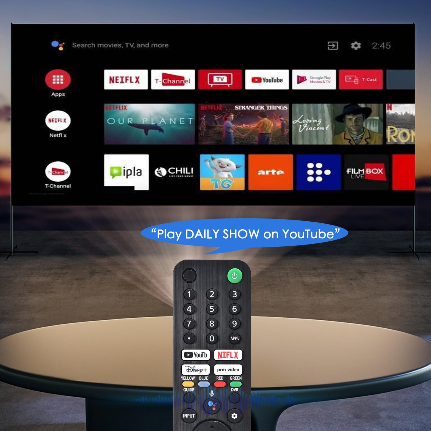 Replacement for Apple TV Remote,for Apple 4K/ Gen 1 2 3 4/ HD,A2169 A1842 A1625 A1427 A1469 A1378 A1218