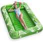 Jasonwell 4 in 1 Inflatable Tanning Pool Lounger Float - Sunbathing Lounge Floatie Raft Toys, Water Filled Tanning Bed Mat Pad Blow Up Kiddie Pool with Ball Pit for Adult, Kids (L)