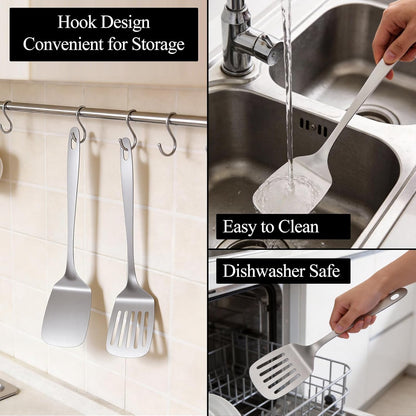 ChefBee 2PCS Metal Spatula Set: A Game-Changer for Your Kitchen
