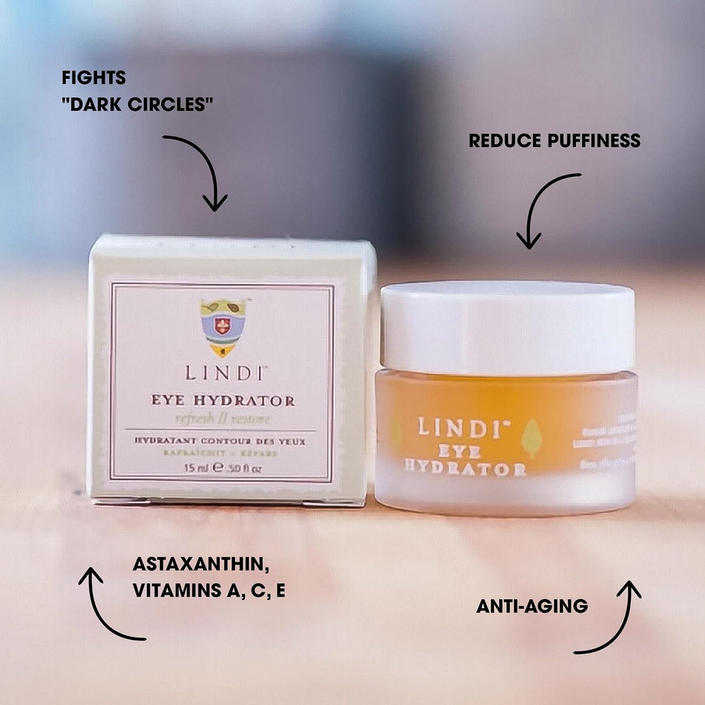 Lindi Skin - Eye Hydrator (0.5 Ounce / 15 Milliliter)