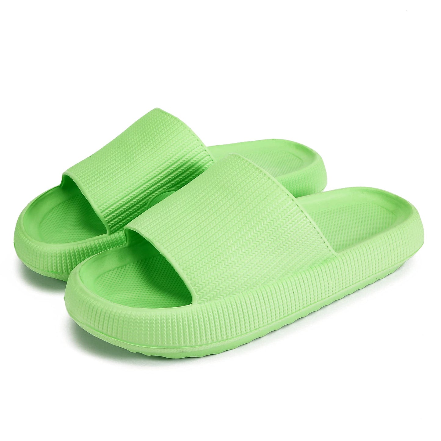 rosyclo Cloud Slippers for Women and Men, Pillow House Slippers Shower Shoes Indoor Slides Bathroom Sandals, Ultimate Comfort, Lightweight, Thick Sole, Non-Slip, Easy to Clean