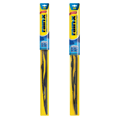 Rain-X 820149 WeatherBeater Wiper Blades, 22" Windshield Wipers (Pack of 2), Automotive Replacement Windshield Wiper Blades That Meet Or Exceed OEM Quality And Durability