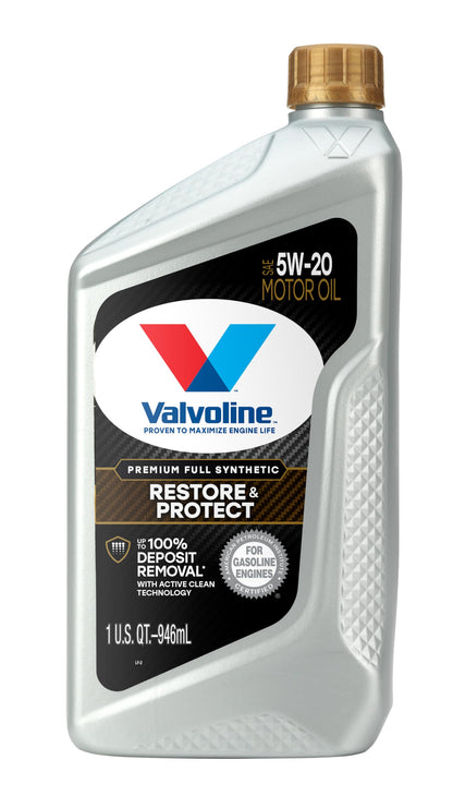 Valvoline Advanced Full Synthetic SAE 0W-20 Motor Oil 5 QT