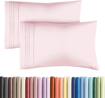 Queen32 - Lavender Pink2-Pack Pillowcases