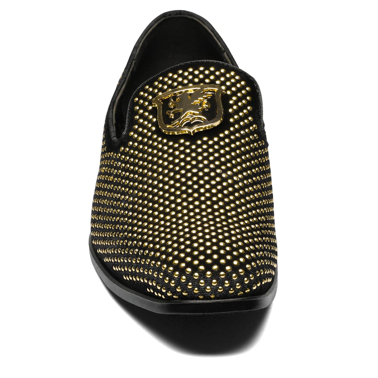 Stacy Adams Men's Swagger Studded Ornament Slip-on Driving Style Loafer
