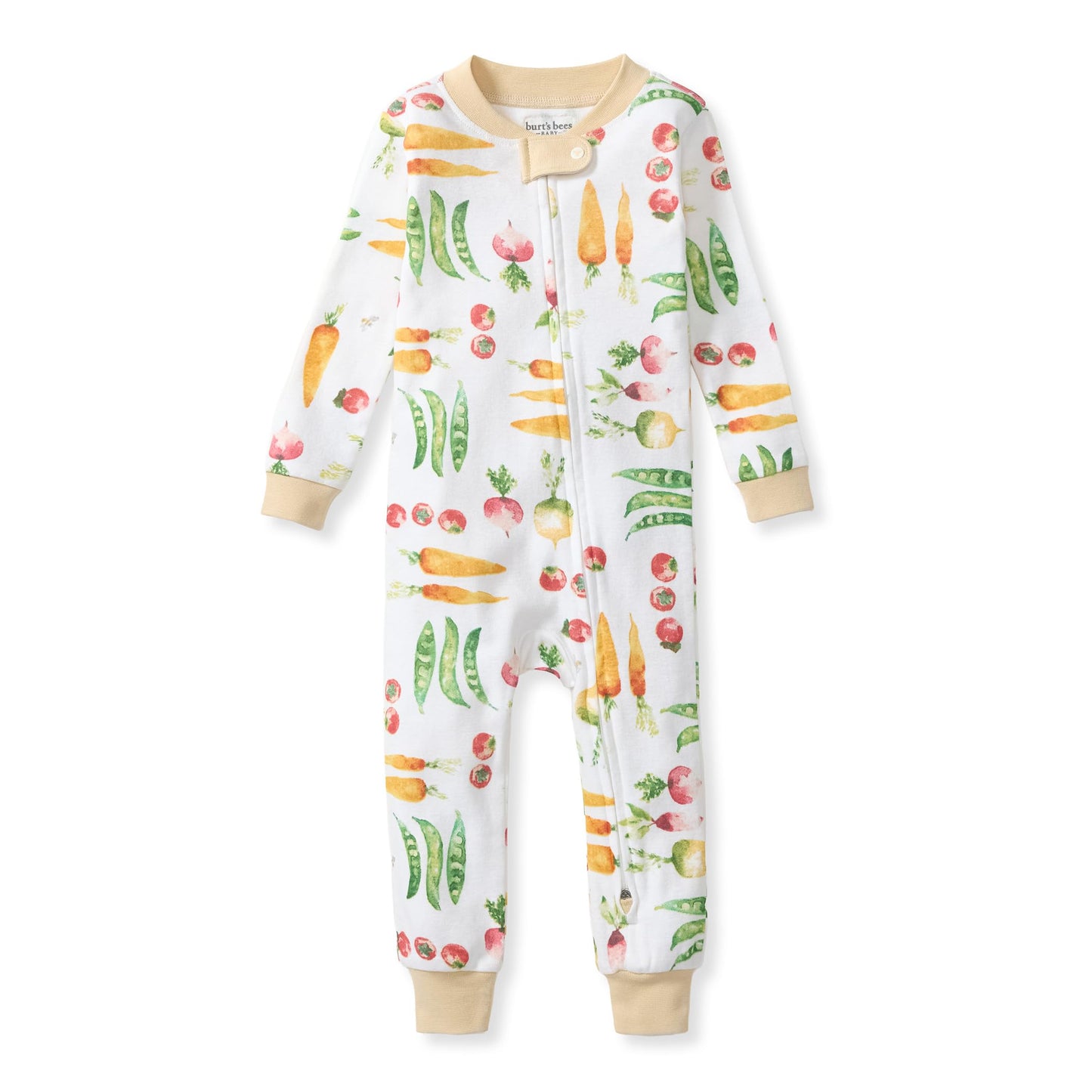 Burt's Bees Baby Unisex Footless Sleeper Pajama 100% Organic Cotton Snug-Fit 1-Piece Zip-Up Jumpsuit for Toddlers