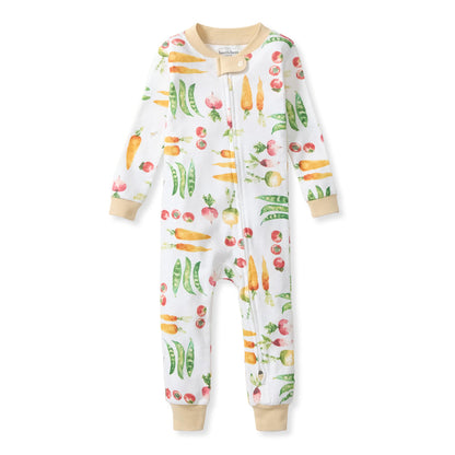 Burt's Bees Baby Unisex Footless Sleeper Pajama 100% Organic Cotton Snug-Fit 1-Piece Zip-Up Jumpsuit for Toddlers