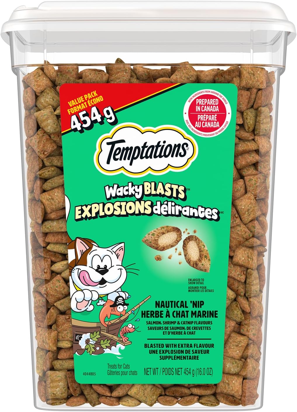 TEMPTATIONS Katzensnacks, Geschmack Hühnchen, 454g Dose