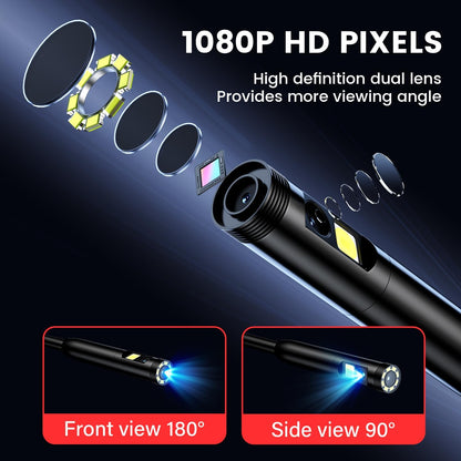 Inspect with Ease: The TGJOR 5" 1080P HD Dual-Lens Endoscope Camera