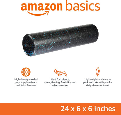 Amazon Basics Schaumstoffrolle mit hoher Dichte, rund