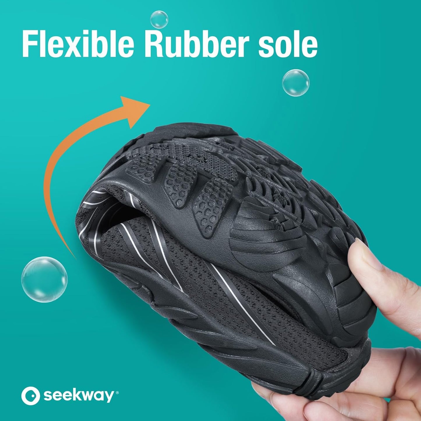 SEEKWAY Wasserschuhe Herren Damen Erwachsene Quick-Dry Badeschuhe Barfußschuhe für Strand Schwimmen Fluss Pool See Wandern Kajak Surfen