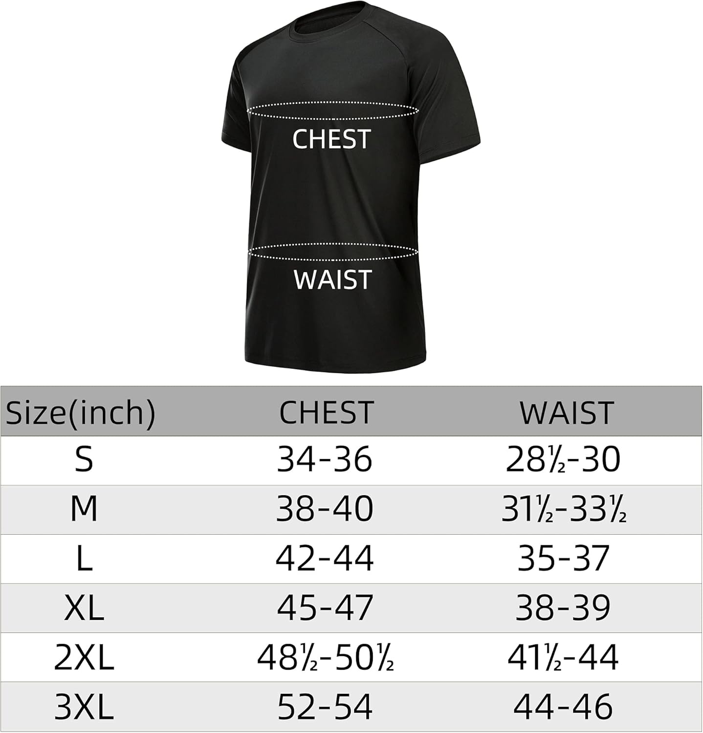 MLYENX Herren-Trainingsshirts Sportbekleidung Feuchtigkeitsableitend, schnelltrocknende Herren-Sportshirts Gym T-Shirts