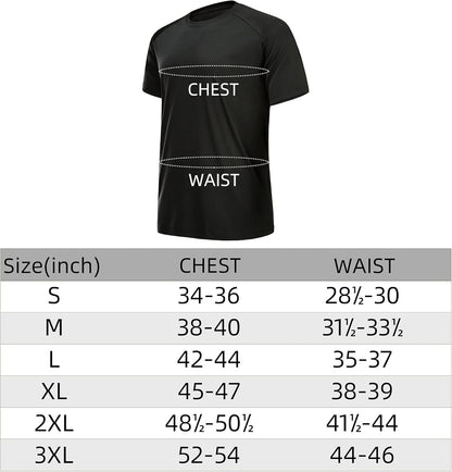 MLYENX Herren-Trainingsshirts Sportbekleidung Feuchtigkeitsableitend, schnelltrocknende Herren-Sportshirts Gym T-Shirts