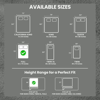 Utopia Bedding Wasserdichter Matratzenschoner für Doppelbetten/Full Size, Premium Frottee Matratzenbezug 200 g/m², Atmungsaktiv, Spannbetttuch-Stil mit dehnbaren Taschen (Weiß)