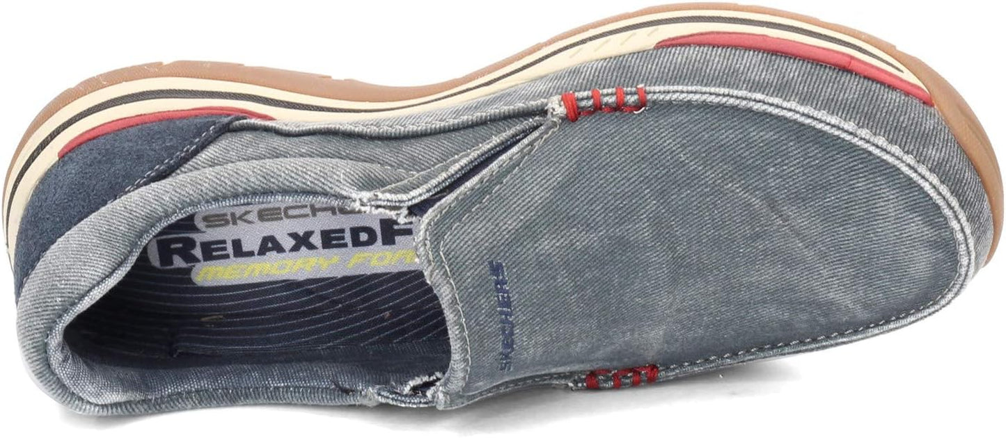Skechers Mens Expected - Avillo Relaxed Fit Slip on Loafers