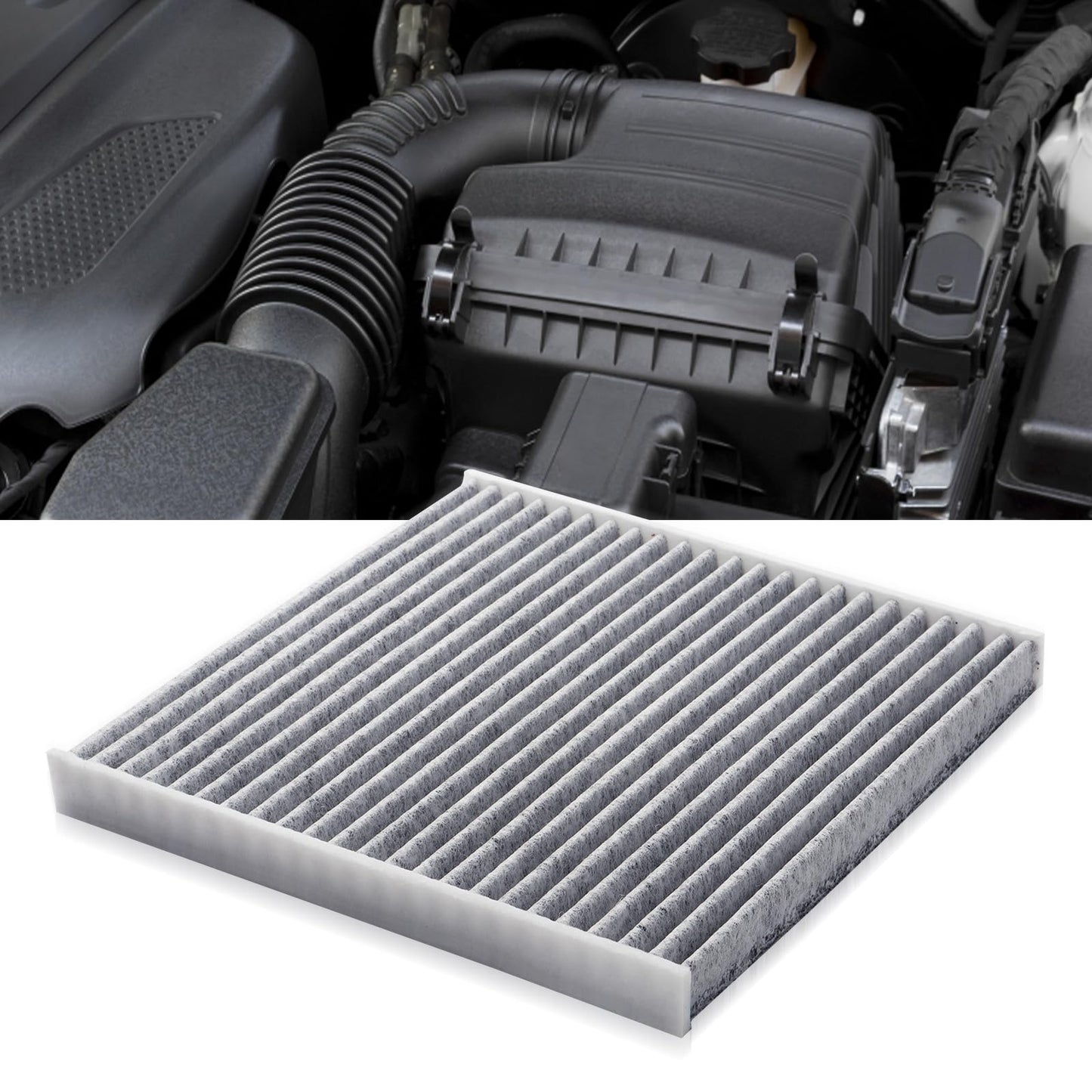 CA10262 Engine Air Filter Fit Ford Expedition/F150/F250/F350 (2007-2021) & Lincoln Navigator Replaces FA1883, 7C3Z9601A, A35642