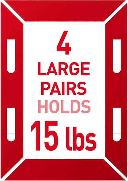 Command Large Picture Hanging Strips, Damage Free Hanging Picture Hangers, Wall Adhesives for Wall Decor, 12 White Adhesive Pairs (24 Command Strips)
