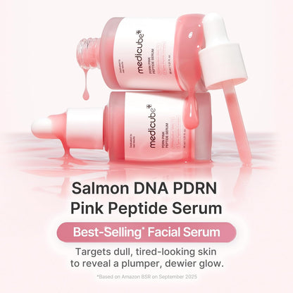 Unlock a Radiant Glow with medicube's PDRN Pink Peptide Serum