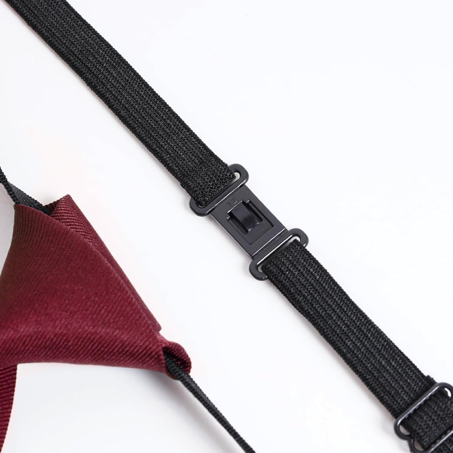 Sucrain 1 Stück Jungen Krawatte Vorgespunden Verstellbares Halsband Krawatte für Hochzeit Abschlussfeier Schuluniformen