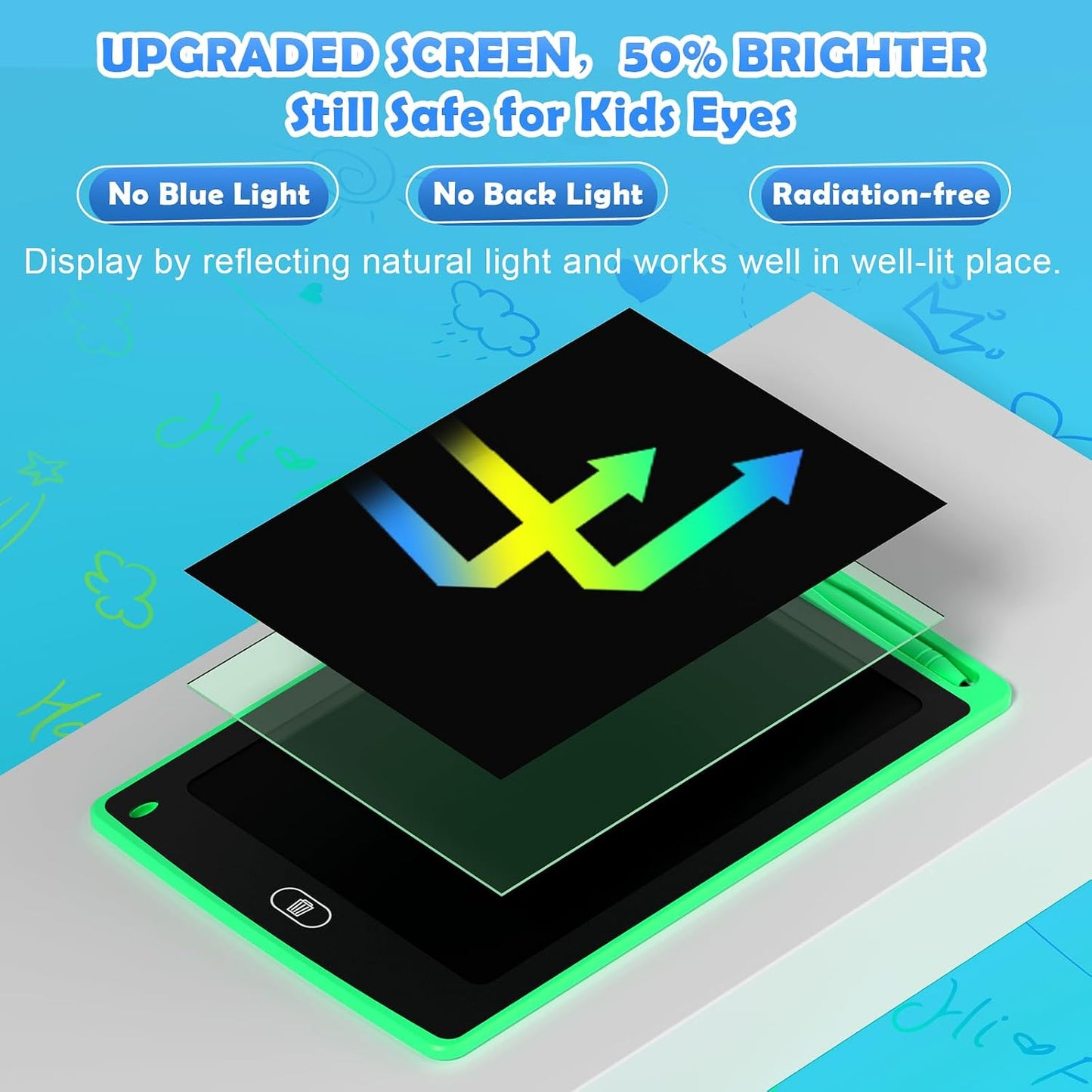 4 Pack LCD Writing Tablet for Kids: A Fun and Educational Gift
