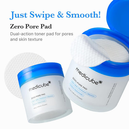 medicube Toner Pads Zero Pore Pad 2.0: A Game-Changer for Pore Care and Exfoliation