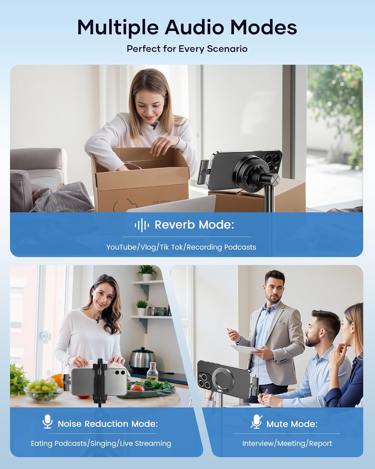 Wireless Microphone for iPhone, iPad, and Android - A Game Changer for Content Creators