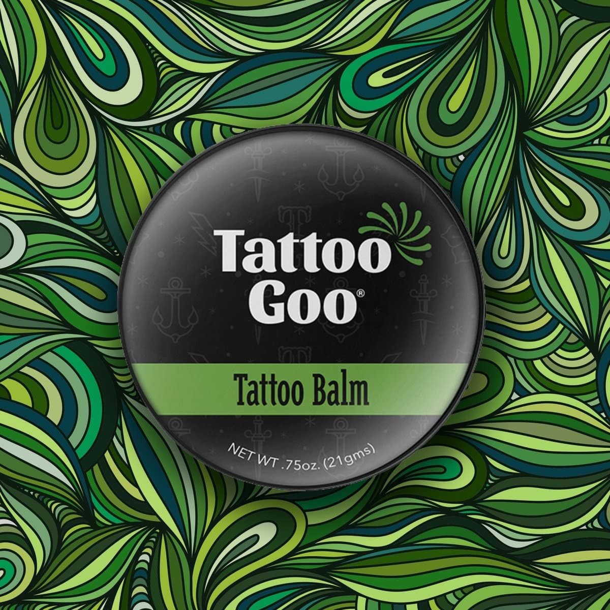 Tattoo Goo Original Salbe – Verbessert die Farbe neuer und alter Tattoos, hergestellt mit natürlichen Inhaltsstoffen, ohne Petroleum oder Mineralöle – 21 Gramm