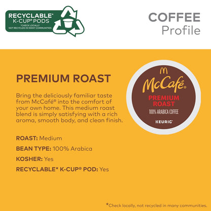 McCafe Premium Roast Coffee: A Deliciously Familiar Taste at Home