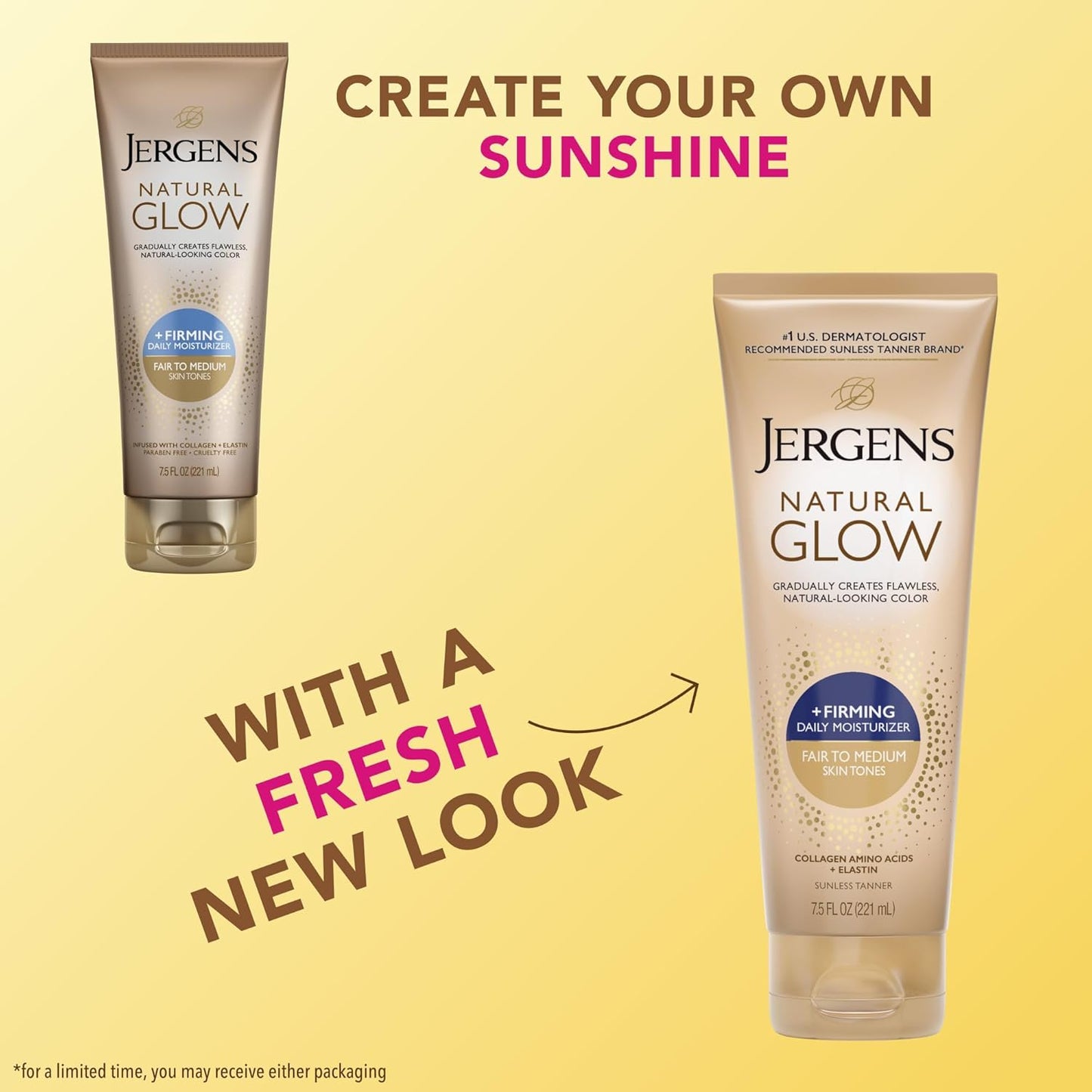 Jergens Natural Glow +Firming Self Tanner Body Lotion Review
