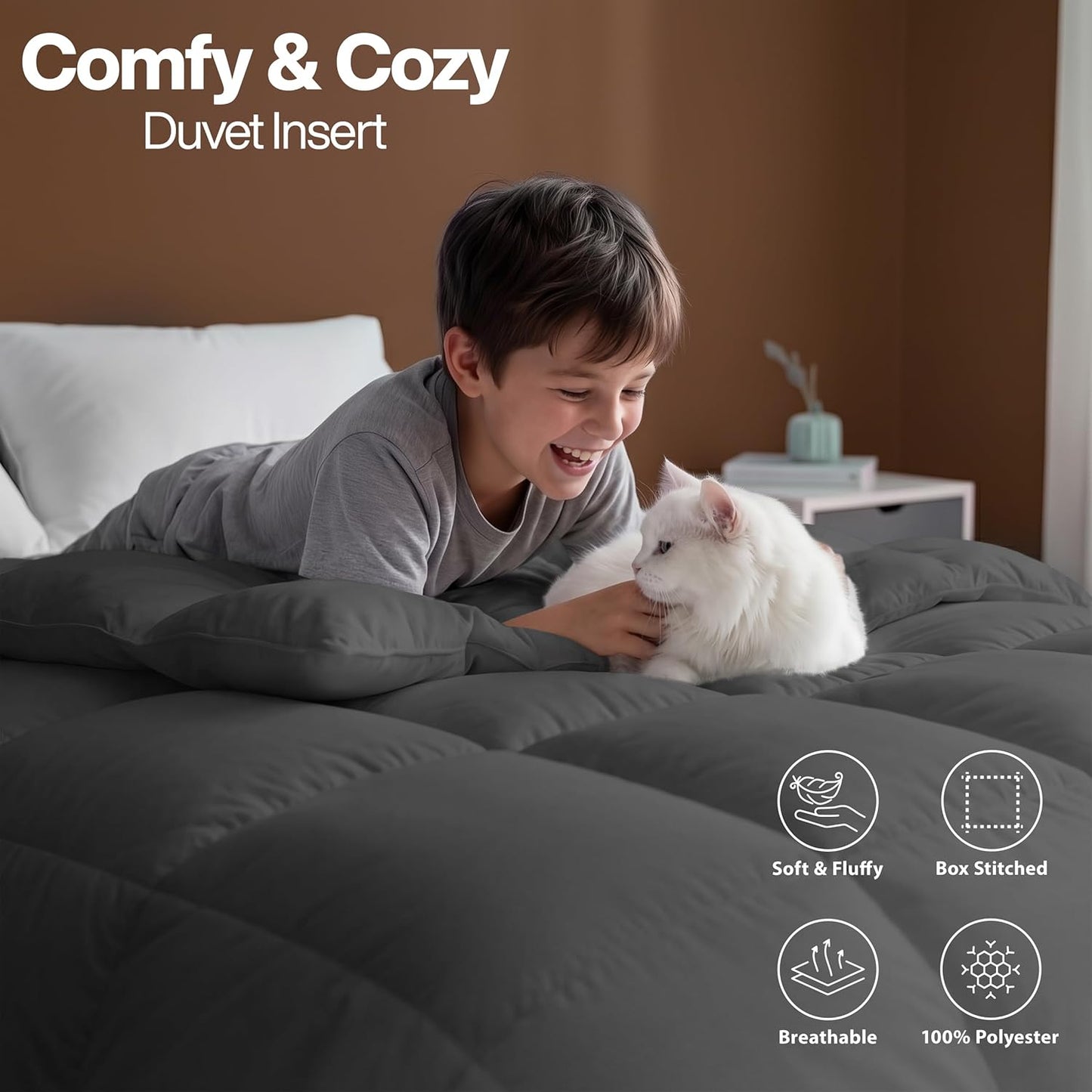 Utopia Bedding Queen Comforter Duvet Insert Review: A Solid Choice for a Cozy Night's Sleep