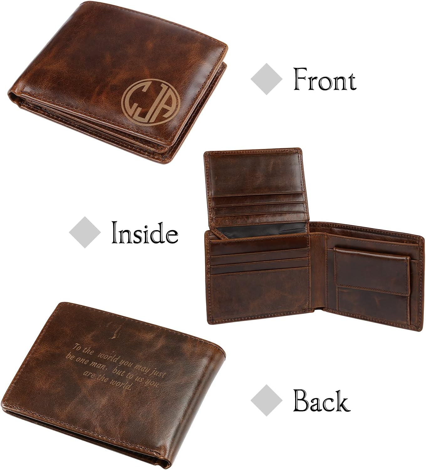 Custom Engraved Wallet for Men: A Thoughtful Gift
