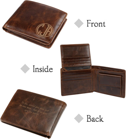 Custom Engraved Wallet for Men: A Thoughtful Gift