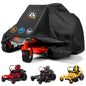 Zettum Riding Lawn Mower Cover - Lawn Tractor Covers Waterproof & Heavy Duty, 600D Outdoor Mower Cover Universal fit with Storage Bag for John Deere, EGO, Toro, Craftsman, Husqvarna, Honda and More
