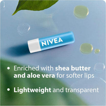 NIVEA Sun Lippenbalsam mit LSF 30 (2x4,8g) | Schützt vor Sonnenbrand, 24H Feuchtigkeit