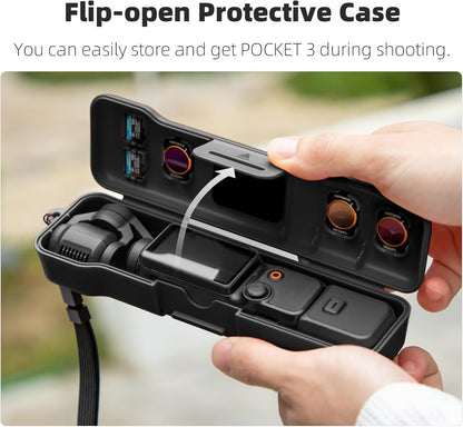 Sinyutia Travel Waterproof Case for DJI Osmo Pocket 3