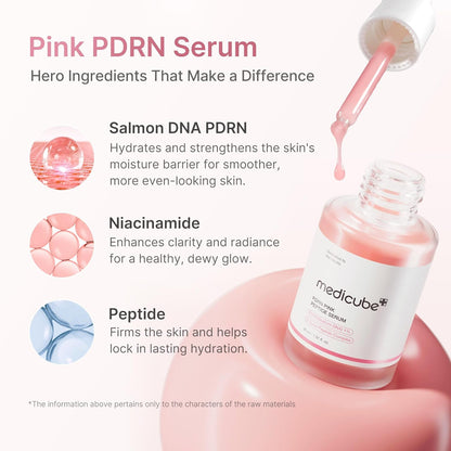 Unlock a Radiant Glow with medicube's PDRN Pink Peptide Serum