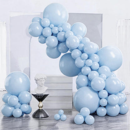 PartyWoo White Balloons 140 pcs Different Sizes of 18 12 10 5 Inch White Balloons Arch Kit Garland for Wedding Baby Shower Birthday Bridal Shower Graduation Engagement Party Decorations White-Y13