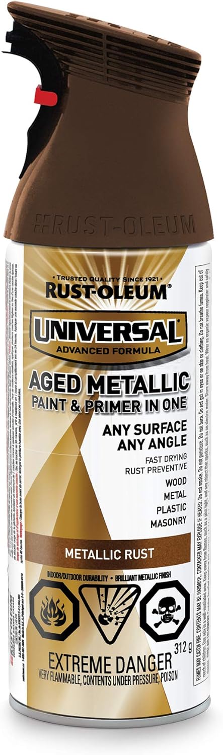 Aged Metallic Finish Rust