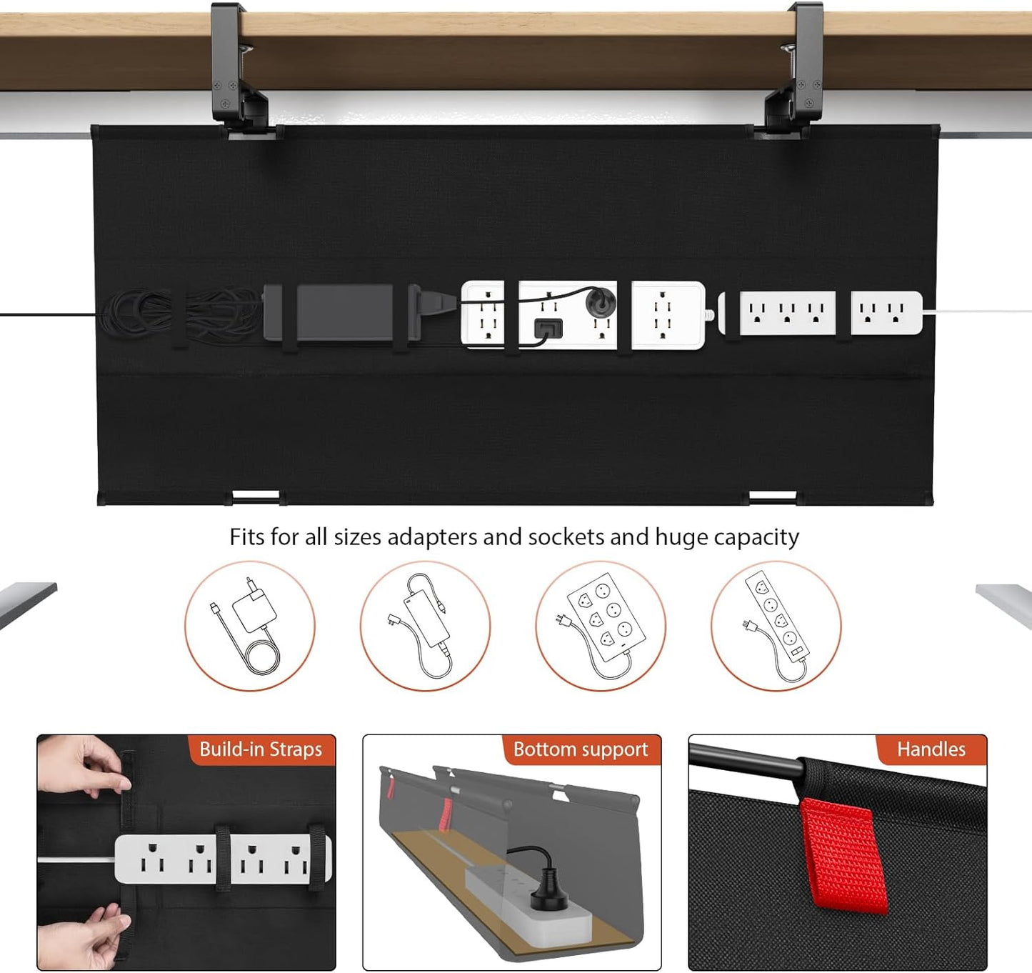 Univivi No Drill Under Desk Cable Management Tray: A Game-Changer for a Clutter-Free Workspace