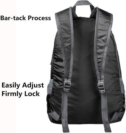 G4Free 20L Lightweight Packable Backpack Foldable Travel Hiking Daypack for Men and Women