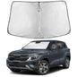 EcoNour Car Windshield Sunshade | Blocks 99% Heat & Keeps Interior Cool | Universal Fits Cars, SUVs, Trucks | Automotive Sun Screen, Visor & Car Accessories for Summer | Medium (64x32 Inches)
