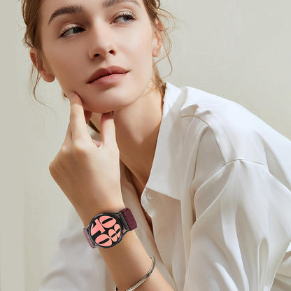 Runostrich Schnellverschluss-Nylon-Uhrenarmband - Breitenwahl - 18mm, 19mm, 20mm, 22mm, 24mm elastische Uhrenarmbänder verstellbares dehnbares Solo Loop Sport Nylon Ersatzarmband für Damen Herren, 3 Stück