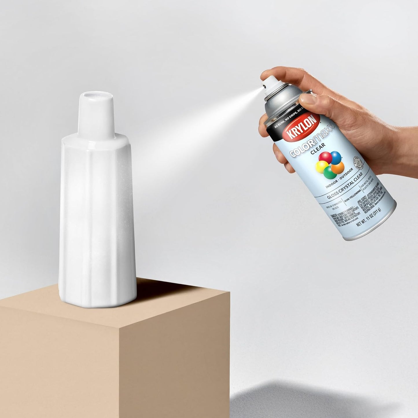 Krylon COLORmaxx Acrylic Clear Finish: A Game-Changer for Indoor and Outdoor Projects