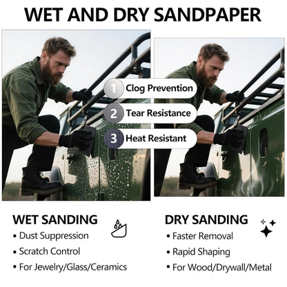 Sandpaper Assortment That Actually Gets the Job Done