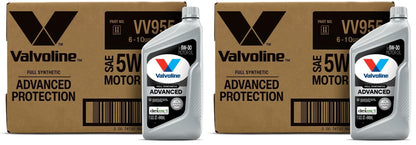 Valvoline Advanced Full Synthetic SAE 0W-20 Motor Oil 5 QT